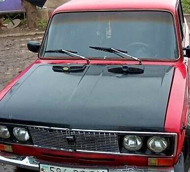 Красный ВАЗ 2106, объемом двигателя 1.6 л и пробегом 180 тыс. км за 709 $, фото 1 на Automoto.ua