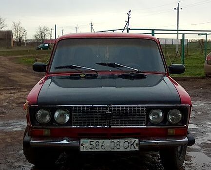 Красный ВАЗ 2106, объемом двигателя 1.6 л и пробегом 180 тыс. км за 709 $, фото 1 на Automoto.ua
