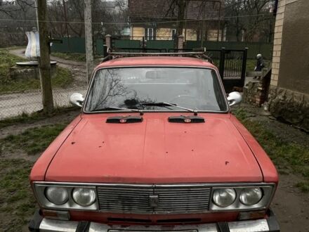 Красный ВАЗ 2106, объемом двигателя 1 л и пробегом 105 тыс. км за 650 $, фото 1 на Automoto.ua