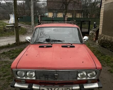 Красный ВАЗ 2106, объемом двигателя 1 л и пробегом 105 тыс. км за 650 $, фото 1 на Automoto.ua