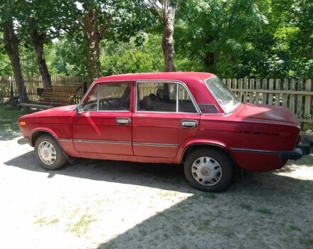 Красный ВАЗ 2106, объемом двигателя 1.3 л и пробегом 165 тыс. км за 950 $, фото 1 на Automoto.ua