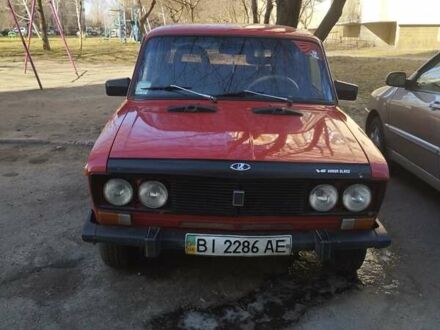 Красный ВАЗ 2106, объемом двигателя 1.3 л и пробегом 628 тыс. км за 1100 $, фото 1 на Automoto.ua