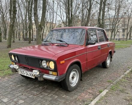 Красный ВАЗ 2106, объемом двигателя 1.6 л и пробегом 50 тыс. км за 450 $, фото 1 на Automoto.ua