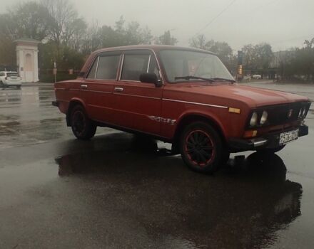 Красный ВАЗ 2106, объемом двигателя 1.6 л и пробегом 81 тыс. км за 650 $, фото 1 на Automoto.ua