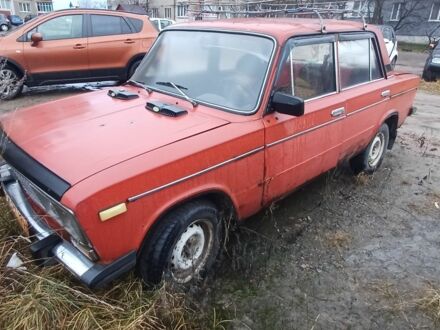 Красный ВАЗ 2106, объемом двигателя 1.3 л и пробегом 123 тыс. км за 284 $, фото 1 на Automoto.ua