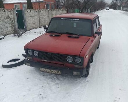 Червоний ВАЗ 2106, об'ємом двигуна 1.6 л та пробігом 90 тис. км за 824 $, фото 1 на Automoto.ua