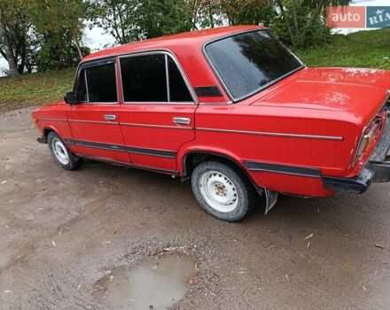 Красный ВАЗ 2106, объемом двигателя 1.29 л и пробегом 100 тыс. км за 950 $, фото 1 на Automoto.ua