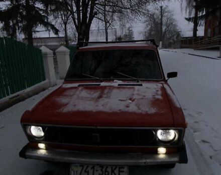 Красный ВАЗ 2106, объемом двигателя 1.5 л и пробегом 232 тыс. км за 700 $, фото 1 на Automoto.ua
