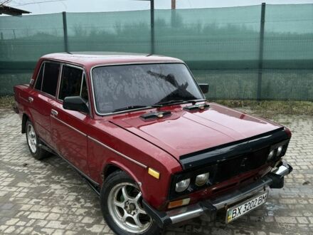 Красный ВАЗ 2106, объемом двигателя 1.6 л и пробегом 78 тыс. км за 550 $, фото 1 на Automoto.ua