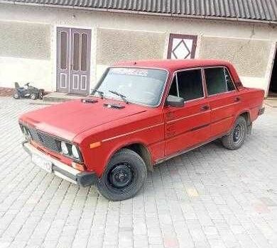 Красный ВАЗ 2106, объемом двигателя 1.6 л и пробегом 50 тыс. км за 650 $, фото 1 на Automoto.ua