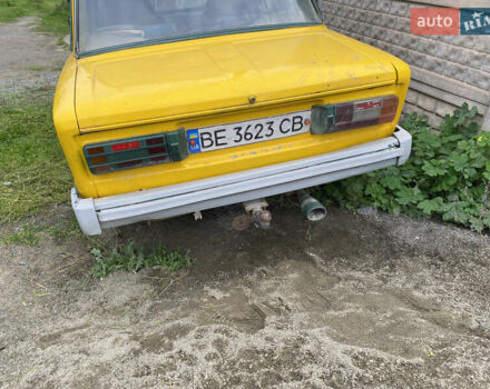 Желтый ВАЗ 2106, объемом двигателя 1.6 л и пробегом 740 тыс. км за 581 $, фото 1 на Automoto.ua