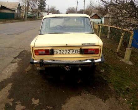 Желтый ВАЗ 2106, объемом двигателя 13 л и пробегом 173 тыс. км за 720 $, фото 1 на Automoto.ua
