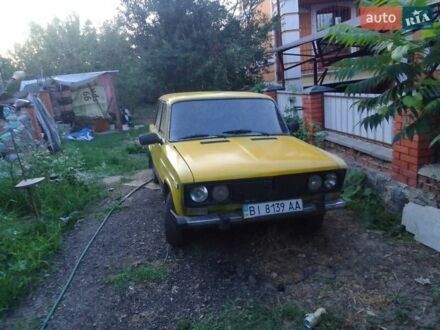 Желтый ВАЗ 2106, объемом двигателя 1.6 л и пробегом 100 тыс. км за 650 $, фото 1 на Automoto.ua