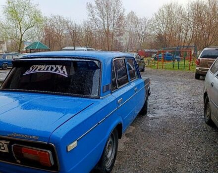 Синий ВАЗ 2106, объемом двигателя 16 л и пробегом 110 тыс. км за 720 $, фото 3 на Automoto.ua