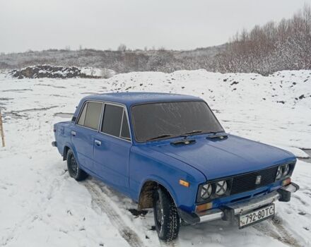 Синий ВАЗ 2106, объемом двигателя 2 л и пробегом 921 тыс. км за 544 $, фото 1 на Automoto.ua