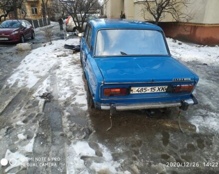 Синій ВАЗ 2106, об'ємом двигуна 1.5 л та пробігом 12 тис. км за 715 $, фото 2 на Automoto.ua