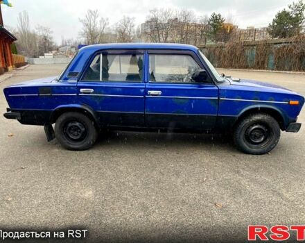 Синий ВАЗ 2106, объемом двигателя 1.6 л и пробегом 100 тыс. км за 500 $, фото 1 на Automoto.ua