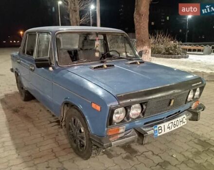 Синий ВАЗ 2106, объемом двигателя 1.6 л и пробегом 200 тыс. км за 850 $, фото 1 на Automoto.ua