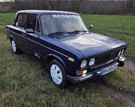 Синий ВАЗ 2106, объемом двигателя 1.3 л и пробегом 200 тыс. км за 592 $, фото 1 на Automoto.ua