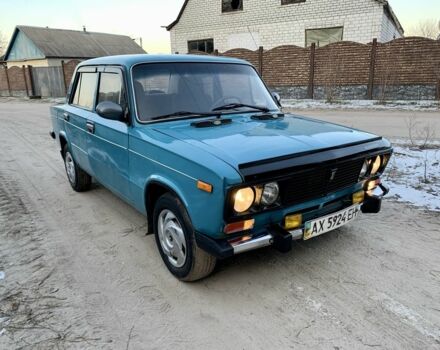Синий ВАЗ 2106, объемом двигателя 1.5 л и пробегом 186 тыс. км за 1050 $, фото 1 на Automoto.ua