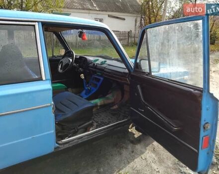Синий ВАЗ 2106, объемом двигателя 1.5 л и пробегом 100 тыс. км за 550 $, фото 1 на Automoto.ua
