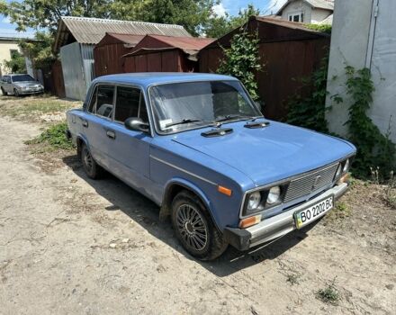 Синий ВАЗ 2106, объемом двигателя 1.5 л и пробегом 250 тыс. км за 650 $, фото 1 на Automoto.ua