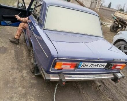 Синий ВАЗ 2106, объемом двигателя 1.5 л и пробегом 286 тыс. км за 1000 $, фото 1 на Automoto.ua