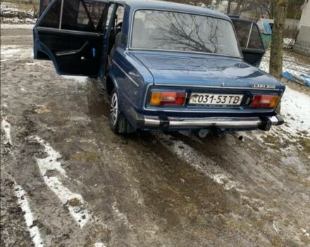 Синий ВАЗ 2106, объемом двигателя 1 л и пробегом 77 тыс. км за 1250 $, фото 2 на Automoto.ua