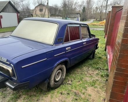 Синий ВАЗ 2106, объемом двигателя 1.5 л и пробегом 60 тыс. км за 615 $, фото 2 на Automoto.ua