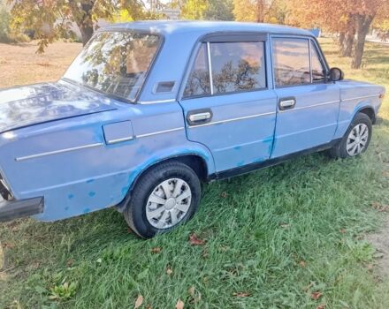 Синий ВАЗ 2106, объемом двигателя 1 л и пробегом 222 тыс. км за 556 $, фото 2 на Automoto.ua