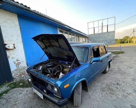 Синий ВАЗ 2106, объемом двигателя 1.6 л и пробегом 200 тыс. км за 800 $, фото 1 на Automoto.ua