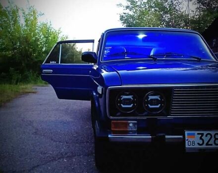 Синий ВАЗ 2106, объемом двигателя 2 л и пробегом 235 тыс. км за 1600 $, фото 1 на Automoto.ua