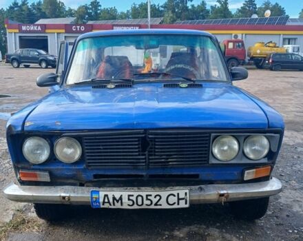Синий ВАЗ 2106, объемом двигателя 1.2 л и пробегом 80 тыс. км за 269 $, фото 1 на Automoto.ua