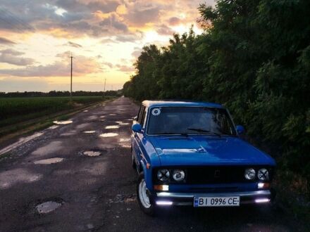 ВАЗ 2106 1983 в Глобино на Automoto.ua Синий ВАЗ 2106, объемом двигателя 1.5 л и пробегом 1 тыс. км за 535 $, фото 1 на Automoto.ua