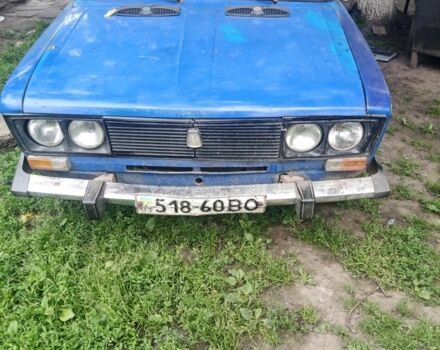 Синий ВАЗ 2106, объемом двигателя 6 л и пробегом 180 тыс. км за 350 $, фото 1 на Automoto.ua