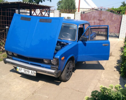 Синий ВАЗ 2106, объемом двигателя 1.6 л и пробегом 250 тыс. км за 1250 $, фото 1 на Automoto.ua