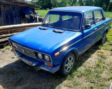 Синий ВАЗ 2106, объемом двигателя 1.6 л и пробегом 150 тыс. км за 550 $, фото 1 на Automoto.ua