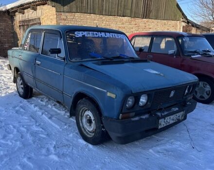 Синий ВАЗ 2106, объемом двигателя 1.3 л и пробегом 100 тыс. км за 350 $, фото 1 на Automoto.ua