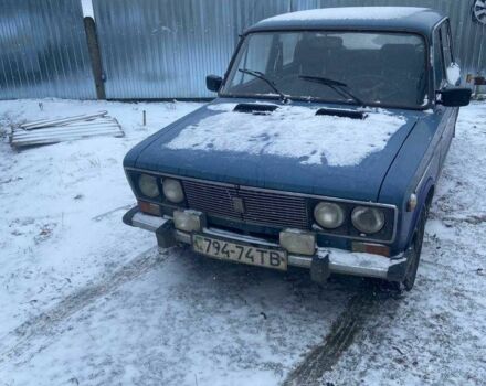 Синий ВАЗ 2106, объемом двигателя 1.3 л и пробегом 555 тыс. км за 355 $, фото 1 на Automoto.ua