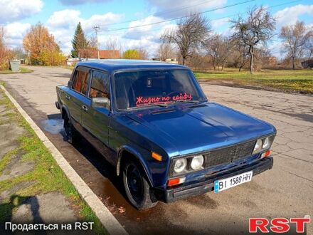 Синий ВАЗ 2106, объемом двигателя 1.3 л и пробегом 300 тыс. км за 600 $, фото 1 на Automoto.ua