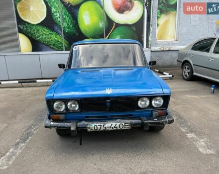 Синий ВАЗ 2106, объемом двигателя 1.3 л и пробегом 655 тыс. км за 612 $, фото 1 на Automoto.ua