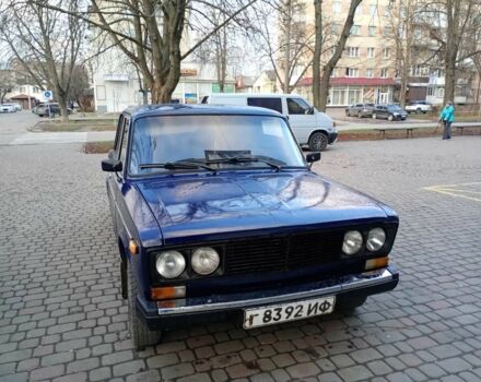 Синий ВАЗ 2106, объемом двигателя 1.3 л и пробегом 200 тыс. км за 900 $, фото 1 на Automoto.ua
