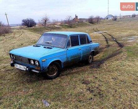 Синий ВАЗ 2106, объемом двигателя 1.3 л и пробегом 100 тыс. км за 600 $, фото 1 на Automoto.ua