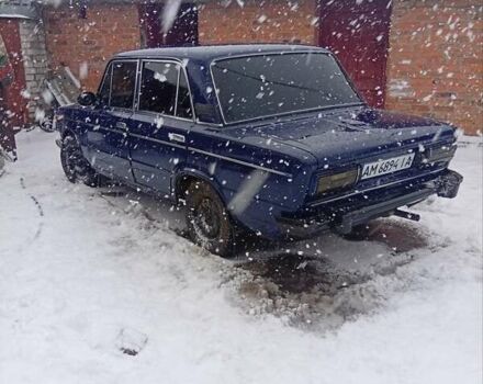 Синий ВАЗ 2106, объемом двигателя 1.6 л и пробегом 250 тыс. км за 850 $, фото 1 на Automoto.ua