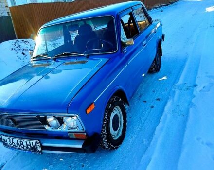 Синий ВАЗ 2106, объемом двигателя 1.6 л и пробегом 123 тыс. км за 1050 $, фото 1 на Automoto.ua