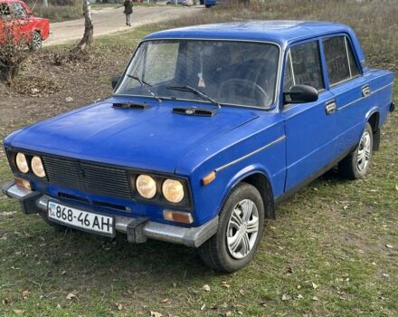 Синий ВАЗ 2106, объемом двигателя 1.3 л и пробегом 200 тыс. км за 591 $, фото 1 на Automoto.ua