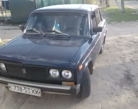 Синий ВАЗ 2106, объемом двигателя 1.6 л и пробегом 95 тыс. км за 1050 $, фото 1 на Automoto.ua