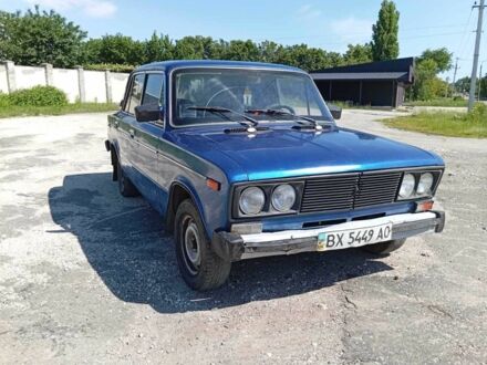 ВАЗ 2106 1989 у Ярмолинці на Automoto.ua Синій ВАЗ 2106, об'ємом двигуна 1.3 л та пробігом 150 тис. км за 400 $, фото 1 на Automoto.ua