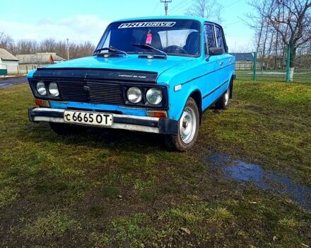 Синий ВАЗ 2106, объемом двигателя 1.5 л и пробегом 250 тыс. км за 650 $, фото 1 на Automoto.ua