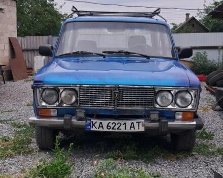Синий ВАЗ 2106, объемом двигателя 2 л и пробегом 100 тыс. км за 493 $, фото 1 на Automoto.ua